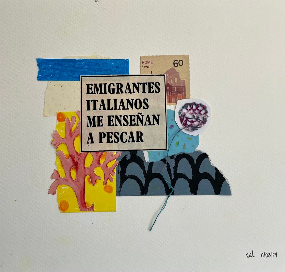 Los migrantes italianos - Arte Valiente 2024