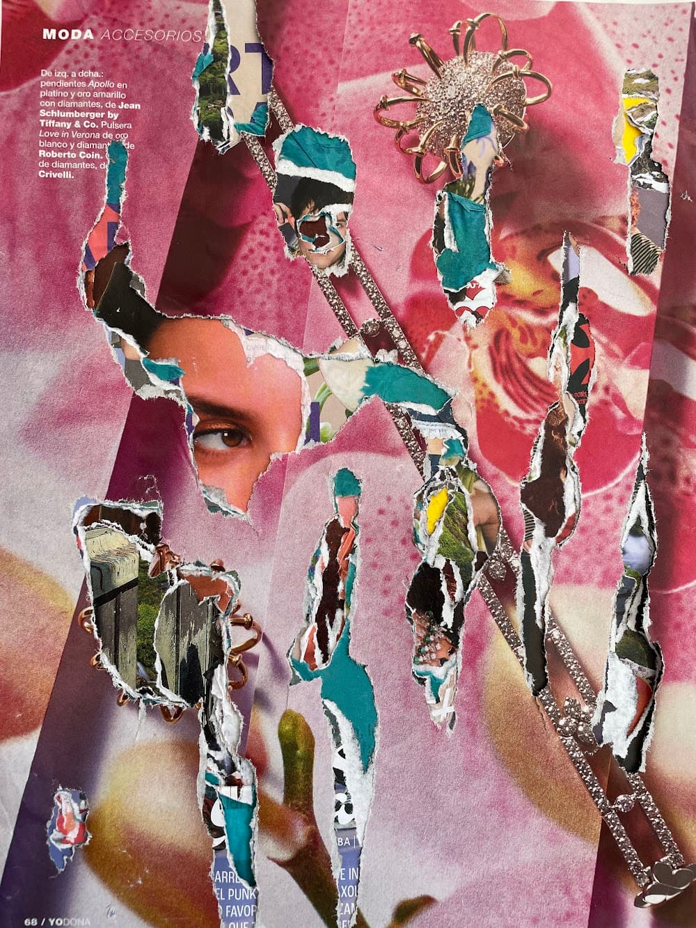 Decollage en lila - Arte Valiente 2025